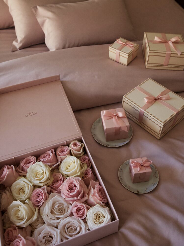 Recepção tema rosa para menina